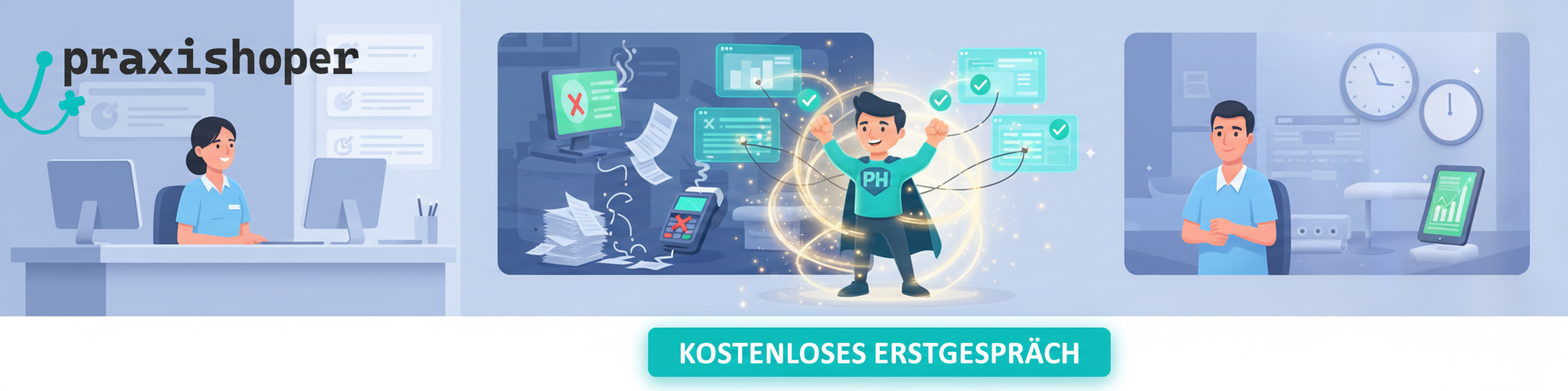 Mehr Zeit für Patienten – Wie wir Ihren Praxisalltag entlasten